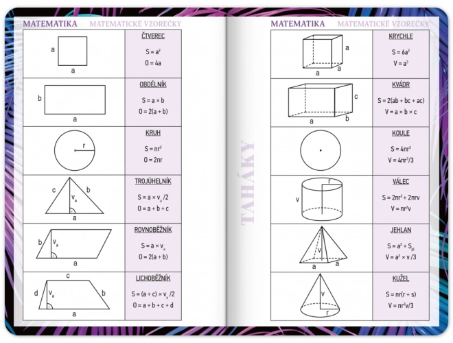 Student Planner Palms Design