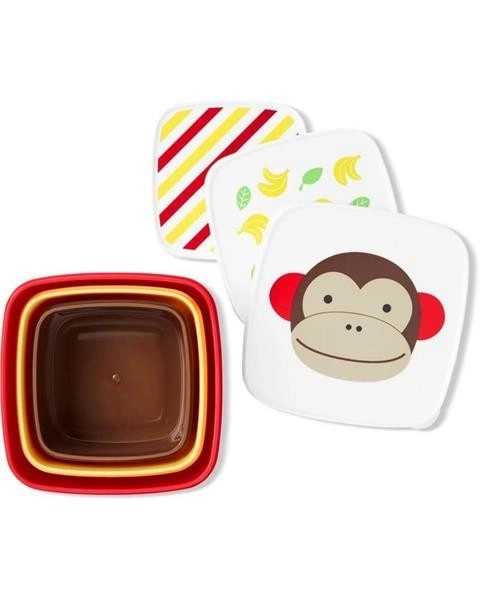 Zoo Snack Box Set with Monkey