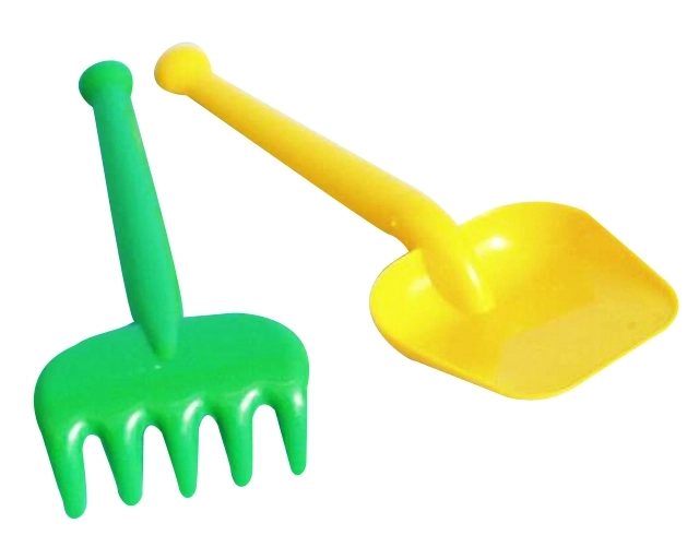 Small Shovel and Rake Set