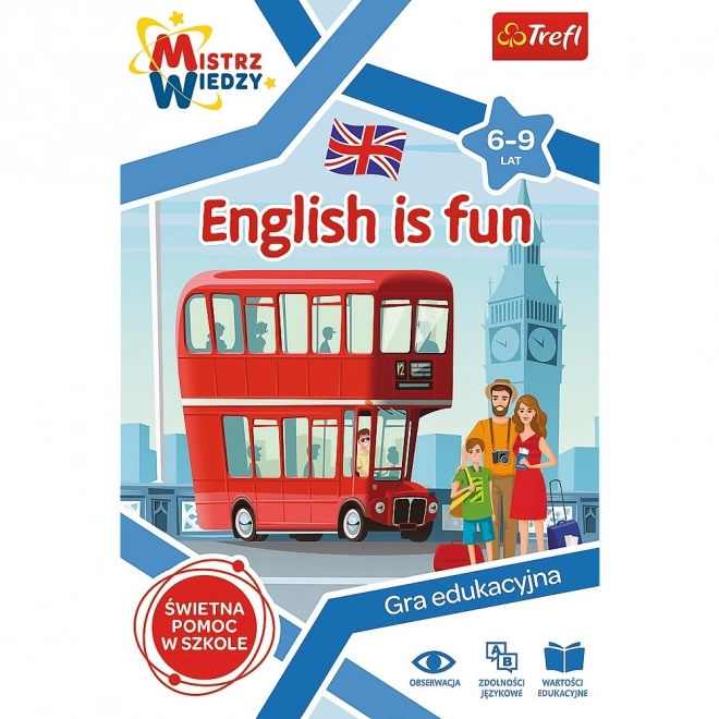 Edukacyjna gra English is Fun od Trefl