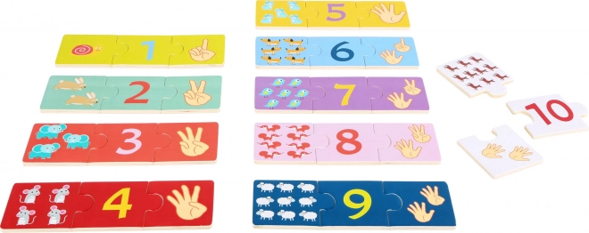 Learning to count 1–10 in a fun way