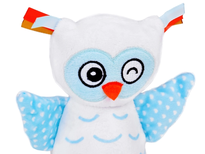 Nightlight Plush Owl with Color Change and Musical Box for Kids