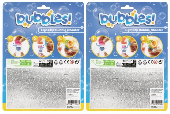 Illuminating Bubble Gun with Bubblers