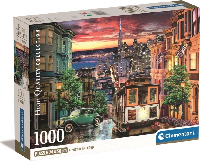 Puzzle Compact San Francisco 1000 Pieces