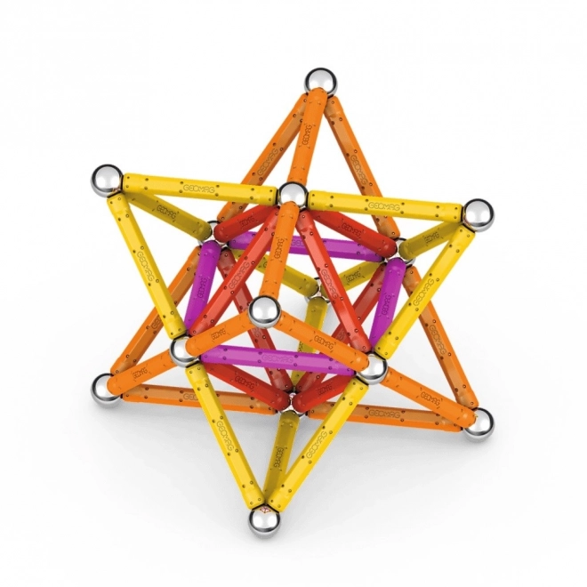 Magnetic Building Blocks - Classic Recycled 93 Pieces - Orange
