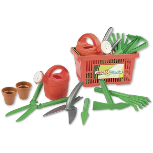 Garden Tool Set in Basket for Kids