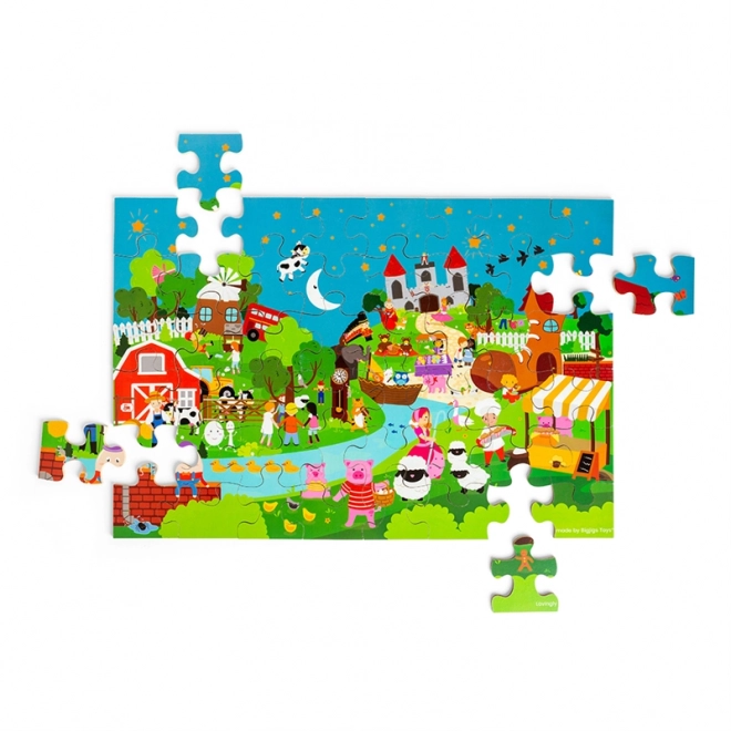 Bigjigs Toys Fairy Tale Story Puzzle