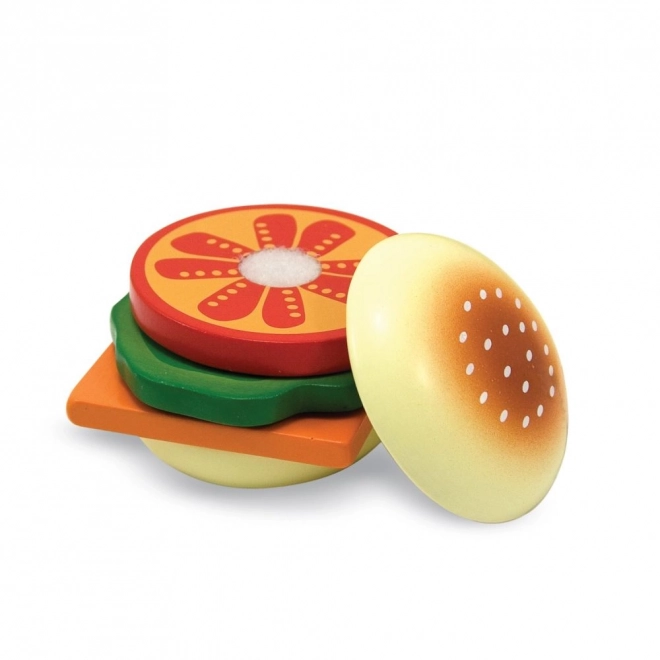 Wooden Breakfast Sandwich Set