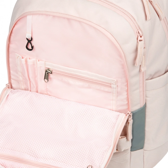 Sac à dos scolaire BAAGL Skate Max Creamy