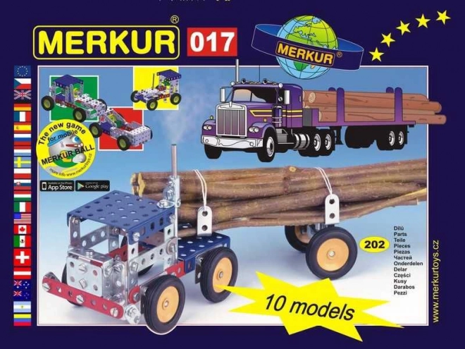 Merkur Construction Set Truck Models