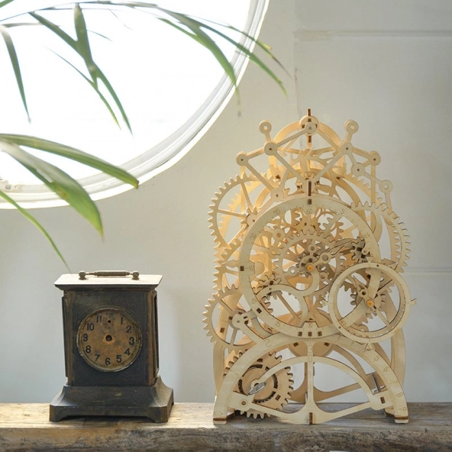 Rokr 3D Wooden Pendulum Clock Puzzle