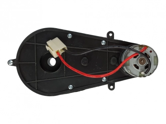 Electric Motor with Gearbox for 12V Battery-Powered Vehicle