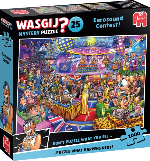 Puzzle Wasgij Mystery 25: Eurosound Competition 1000 pieces