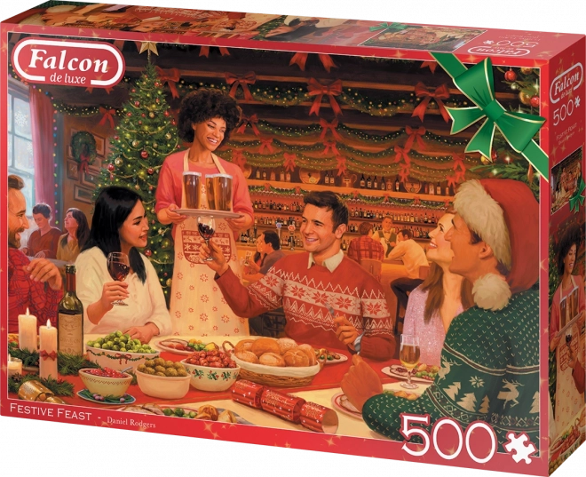 Falcon Holiday Feast Puzzle 500 Pieces