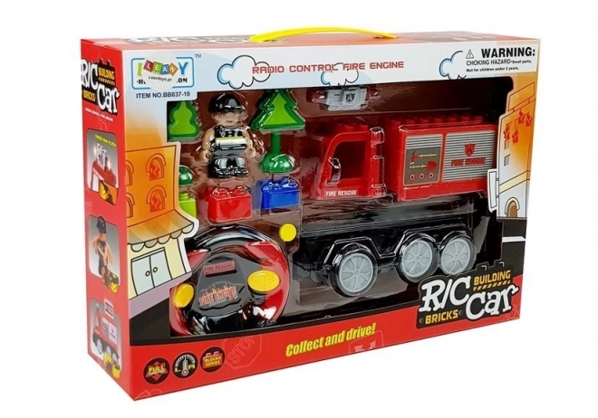 Remote-Controlled Fire Truck Toy