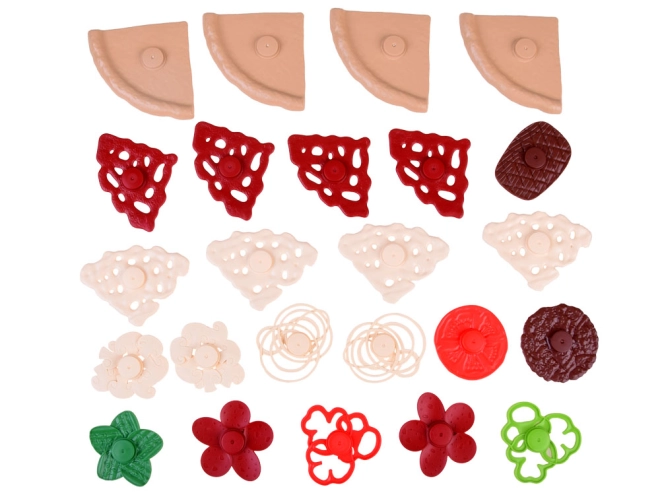 Lots of tasty toppings
