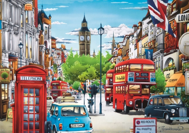 1000 Piece Puzzle - London Street