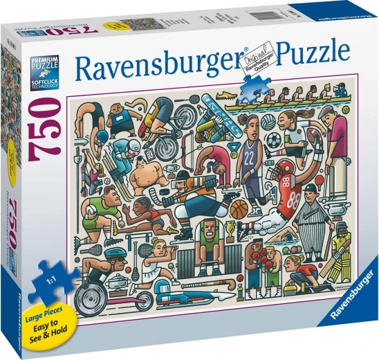 Ravensburger Puzzle Athletic Form 750 Pieces