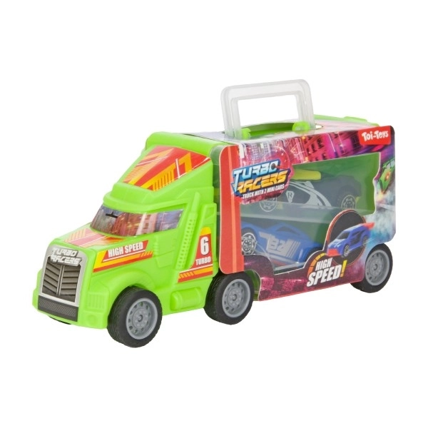 Race Car Transport Truck Set