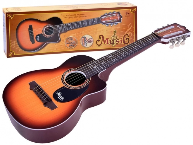 Children's 6-String Guitar Toy – bright