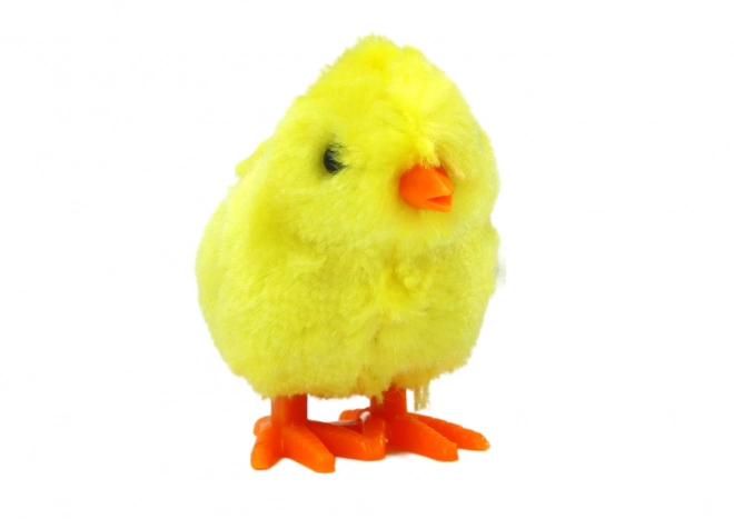 Wind-Up Plush Jumping Chicken Toy