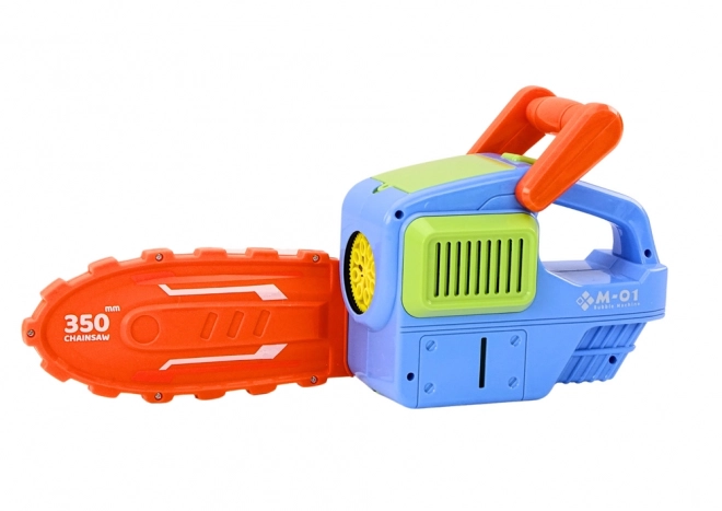 Bubble Machine Chainsaw Blue