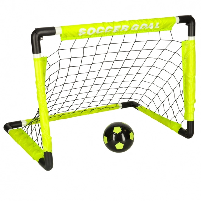 Football Goal Set with Ball and Pump