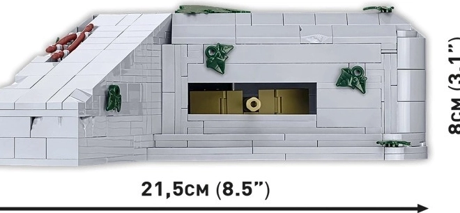 Bunkr Regelbau 667 iz KOBI kock