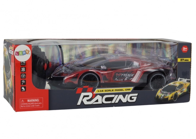 Remote Controlled Sports Car 1:16 Scale with Lights