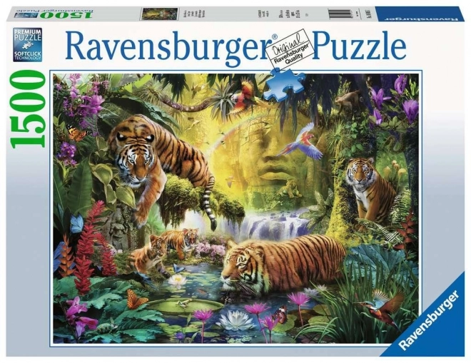 Ravensburger Peaceful Tigers Puzzle 1500 Pieces