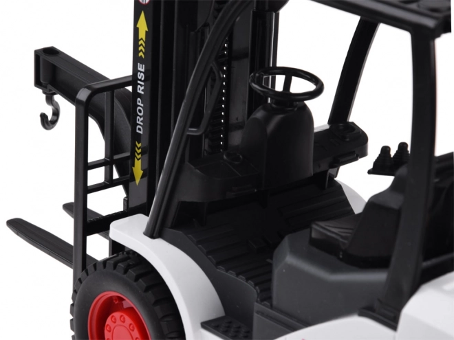 Large Toy Forklift with Sound and Rubber Tires