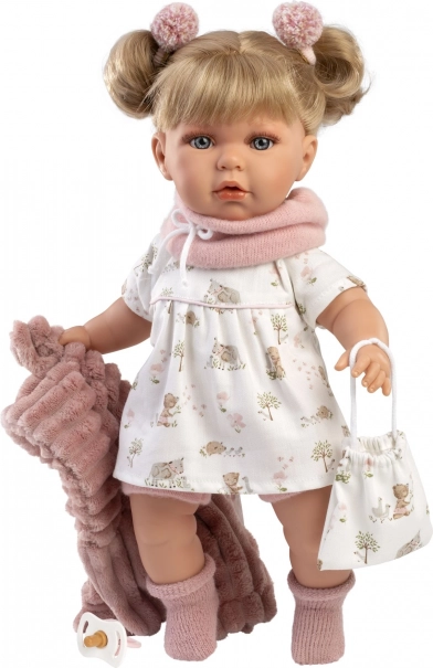 Llorens Julia realistic doll with sounds 42 cm