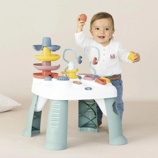 Fun ball tower for learning cause and effect