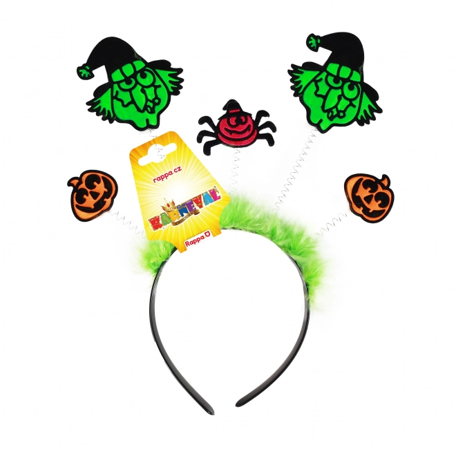 Witch Headband with Pumpkins