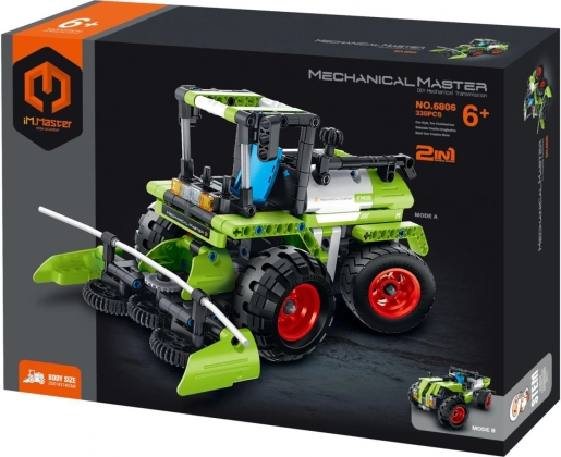 Bouwset iM.MASTER maaidorser en tractor/terreinwagen 2-in-1, 335 onderdelen
