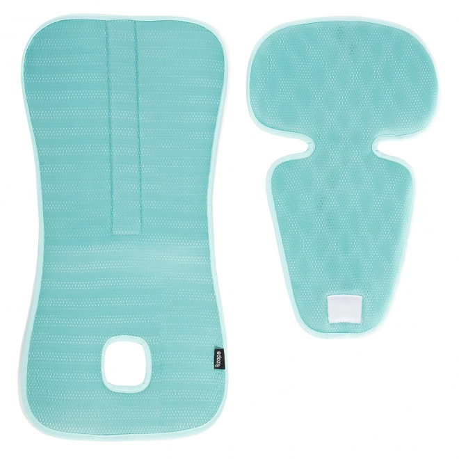 Breathable Car Seat Liner for Group 2/3, Aquatic Green