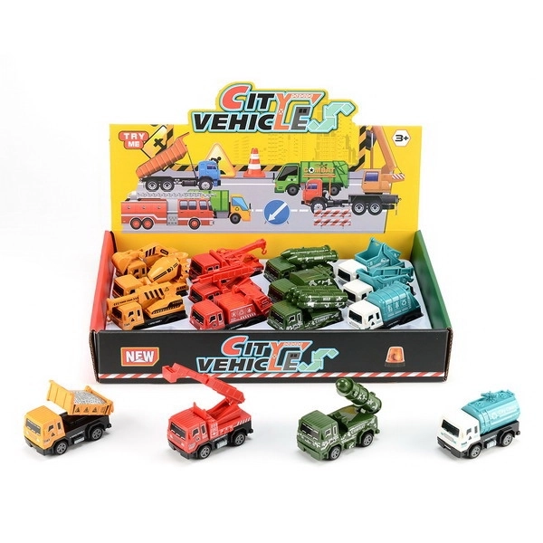 Construction and Military Toy Car