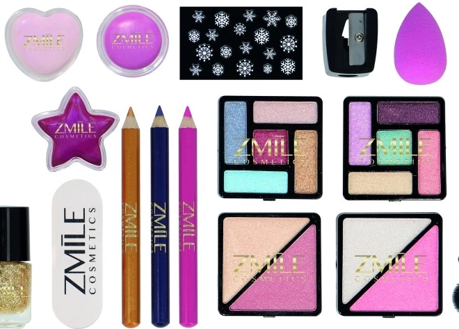 Complete set voor ogen, lippen en nagels