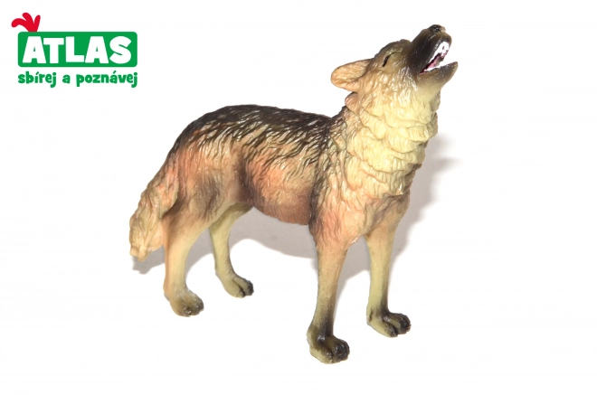 Hand-painted Wolf Figurine