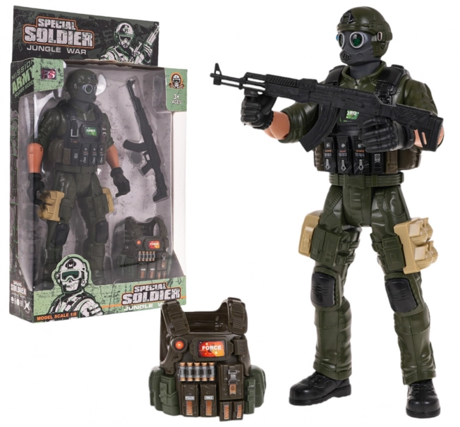 Soldier Action Figure with Accessories