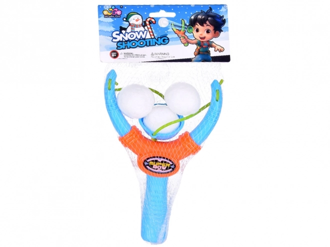 Children's Slingshot with Soft Snowball Toys