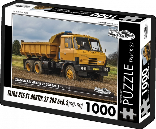 Retro Cars Puzzle - Tatra 815 S1 6x6 Truck