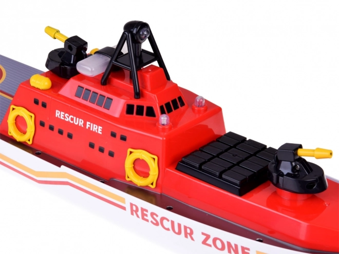 Remote Control Large Fire Rescue Boat