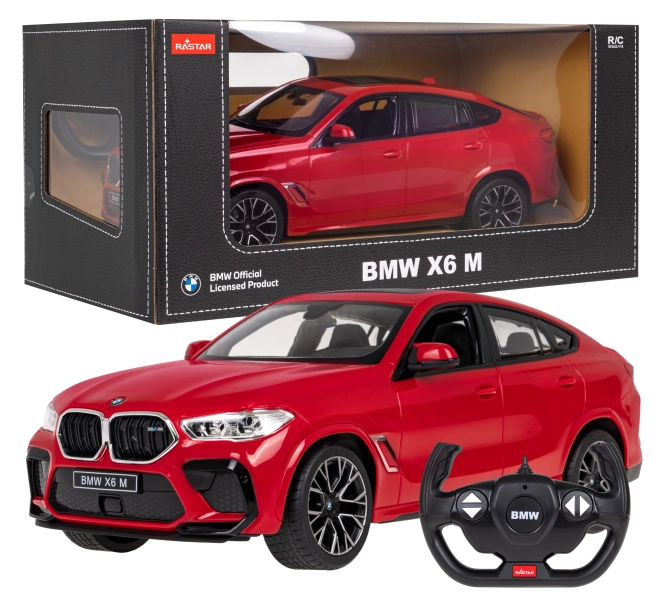 R/C BMW X6 M 1:14 RASTAR – Rouge