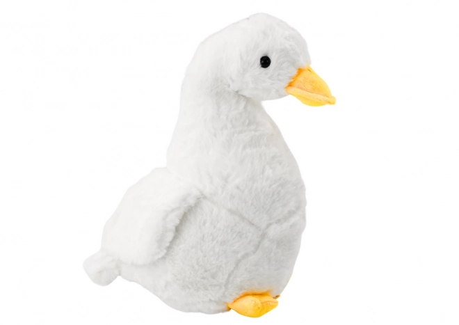 White Plush Goose Toy