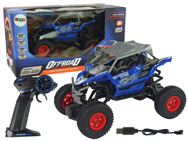 Remote Controlled Off-Road Car 2.4 GHz Blue