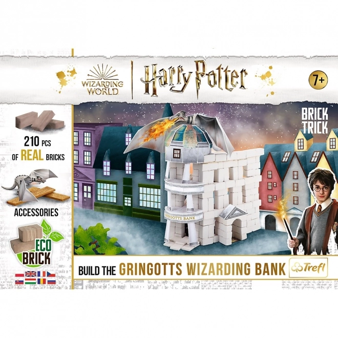 Trefl Brick Trick Harry Potter: Gringotts Wizarding Bank Building Set