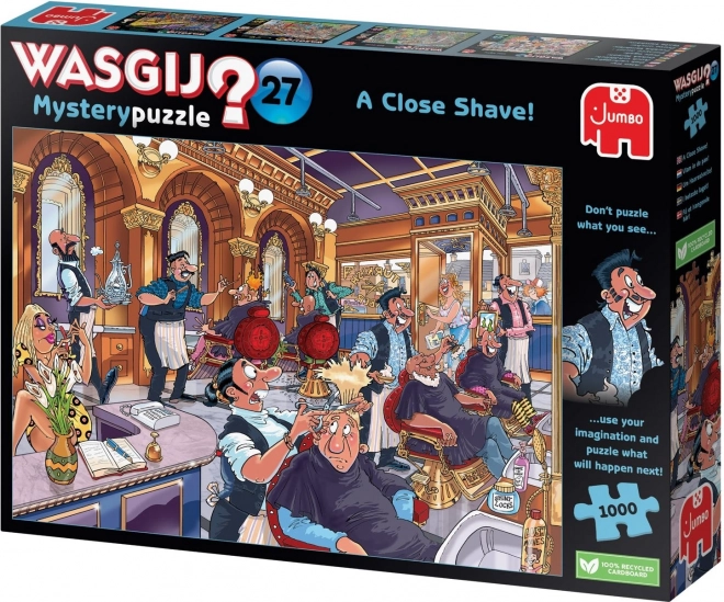 Wasgij Mystery Puzzle 27: The Shave 1000 Pieces