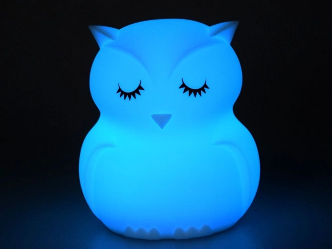 Owl Soft Silicone Night Light with Remote Control