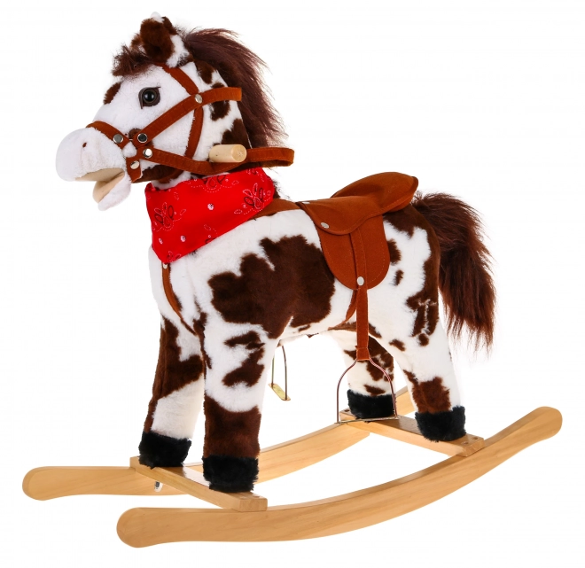 Rocking Horse with Interactive Effects for Kids